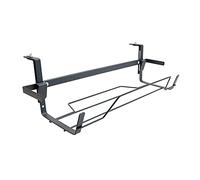 Louis Moulin Support jardinière extensible fer plat gris martelé 65 à 84x18 cm