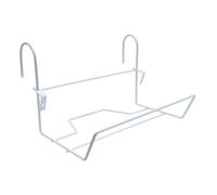 Louis Moulin Support jardinière Fil Classique 35x18 cm - Blanc - Made in France