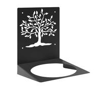 Louis Moulin Support Mural Décorative Arbre de Vie, Noir, 24 x 17,5 cm, Fabriquée en France