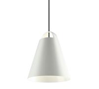 Louis Poulsen Above 400 LED Pendelleuchte, blanc mat, bord de fuite dimmable