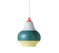Louis Poulsen Suspension Cirque – Ø22 cm H29.5 cm E27 Top rouge aluminium