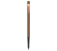 Louis Poulsen Flindt Garden Wege-/Pollerleuchte, hauteur 69,5cm, corten, avec piquet