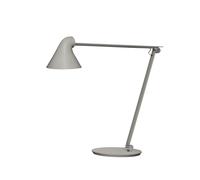 Louis Poulsen Lampe de bureau NJP Gris clair. repose-pieds. 3000k