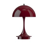 Louis Poulsen Lampe de table Panthella 160 Portable v3 Opaque burgundy