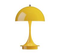 Louis Poulsen Lampe de table Panthella 160 Portable v3 Opaque yellow