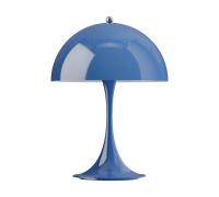 Louis Poulsen Lampe de table Panthella 250 Portable V3 Opaque indigo blue