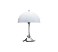 Louis Poulsen Lampe de table Panthella 250 Portable V3 Chrome opal blue grey