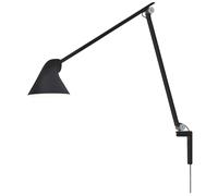 Louis Poulsen NJP Wall Long Wandleuchte, noir, 2700K