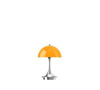 Louis Poulsen Panthella 160 Portable The Originals Akku Tischleuchte, Opal Orange