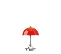 Louis Poulsen Panthella 160 Portable The Originals Akku Tischleuchte, Opal Red