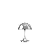 Louis Poulsen Panthella 160 Portable V3 Chrome / Brass Akku Tischleuchte, High Lustre Chrome Plated