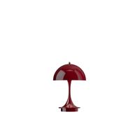 Louis Poulsen Panthella 160 Portable V3 Opaque Akku Tischleuchte, Opaque Burgundy