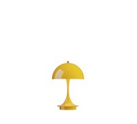 Louis Poulsen Lampe de table Panthella 160 Portable v3 Opaque yellow