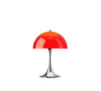 Louis Poulsen Panthella 250 Portable The Originals Akku Tischleuchte, Opal Red