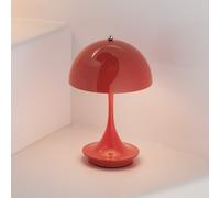Louis Poulsen Lampe de table Panthella 160 Portable v3 Opaque coral