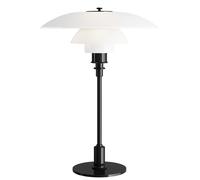 Louis Poulsen Lampe de table PH 3½-2½ verre opale Noir