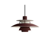 Louis Poulsen Suspension PH 5 MINI Monochrome H 16,3 cm Ø 30 cm Bordeaux