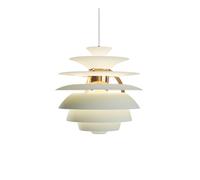Louis Poulsen – Suspension PH Snowball – Vert poussiux / Laiton – E27