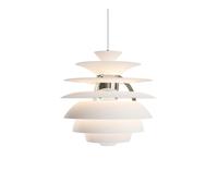 Louis Poulsen PH Snowball Chrome Pendelleuchte, Soft White / High Lustre Chrome Plated