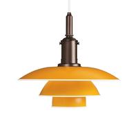 Louis Poulsen Suspension PH 3½-3 Aluminium E27 Jaune