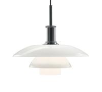 Louis Poulsen Suspension PH 4½-4 verre opale Chrome
