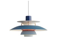 Louis Poulsen Suspension PH 5 Ø300. Bleu