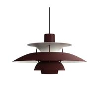 Louis Poulsen Suspension PH 5 Ø500. Monochrom pale pewter
