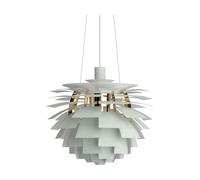 Louis Poulsen Suspension PH Artichoke Ø48cm Dusty green-brass metallised