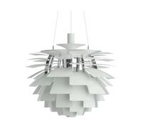 Louis Poulsen Suspension PH Artichoke Ø60cm Dusty green-high lustre chrome plated