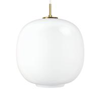Louis Poulsen Suspension VL45 Radiohus Ø 37 cm Laiton / Verre opalin blanc
