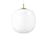 Louis Poulsen Suspension VL45 Radiohus LED grand Brass-white opal glass