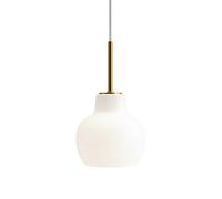 Louis Poulsen Suspension VL Ring Crown 1 Laiton-Verre opale