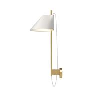 Louis Poulsen Yuh Brass Wall Wandleuchte, blanc