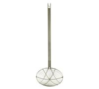 Louis Tellier - Araignée Tissée Inox Ø28 cm - Ustensile Professionnel pour Récupérer et Égoutter Aliments en Cuisson