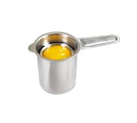 LOUIS TELLIER - Clarificateur à Oeufs avec Réservoir Inox - Séparateur Amovible - Sépare le Jaune du Blanc de l'œuf