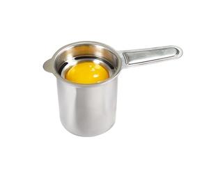 LOUIS TELLIER - Clarificateur à Oeufs avec Réservoir Inox - Séparateur Amovible - Sépare le Jaune du Blanc de l'œuf