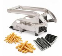 Coupe-frites à 2 grilles Inox