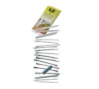 Louis Tellier ID2500 Kit de 18 Outils de Décoration + Pierre à Affuter