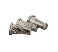 Louis Tellier - Kit 3 Grilles en Inox pour Moulin à Coulis/Extracteur à Jus - 6 mm, 3 mm et 1 mm