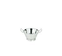 LOUIS TELLIER - Passoire conique avec pied - 2 anses - inox - 24 cm