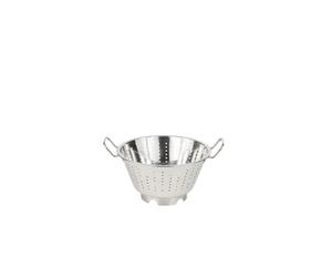 LOUIS TELLIER - Passoire conique avec pied - 2 anses - inox - 28 cm