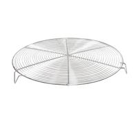 Louis Tellier - Volette Tissée INOX Ø36 cm - Ustensile Professionnel pour Glacer, Enrober, Égoutter et Refroidir Tartes et Gâteaux