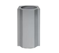 Louise Roe Pot Funki S 36 cm Aluminium brossé