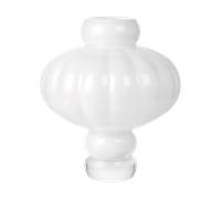 Louise Roe Vase Balloon 40cm Opal Blanc