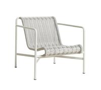 HAY Fauteuil lounge bas Palissade Cord Sky grey