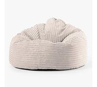 Lounge Pug, 'Mini-Mammoth' Sitzsack, Sessel, Cord Creme