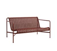 HAY Canapé lounge Palissade Cord Iron red