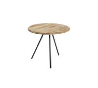 Loungitude Table basse ronde chêne - Bois