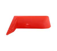 Loupe déflecteur pour scie à table coulissante avec marque de ligne rouge pour cerclage des bords, règle de travail du bois, règle graduée en plastique transparent ou rouge, 25,5 mm, 1 trou (rouge 1