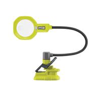 Ryobi Lampe à pince flexible RML18-0 18V ONE+ LED Sans fil Loupe x2,25 et x5 Corps 40 cm